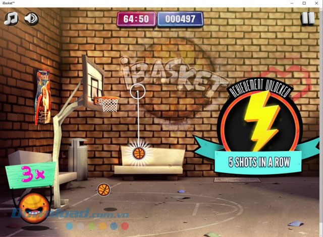 Game bóng rổ iBasket cho Windows 10