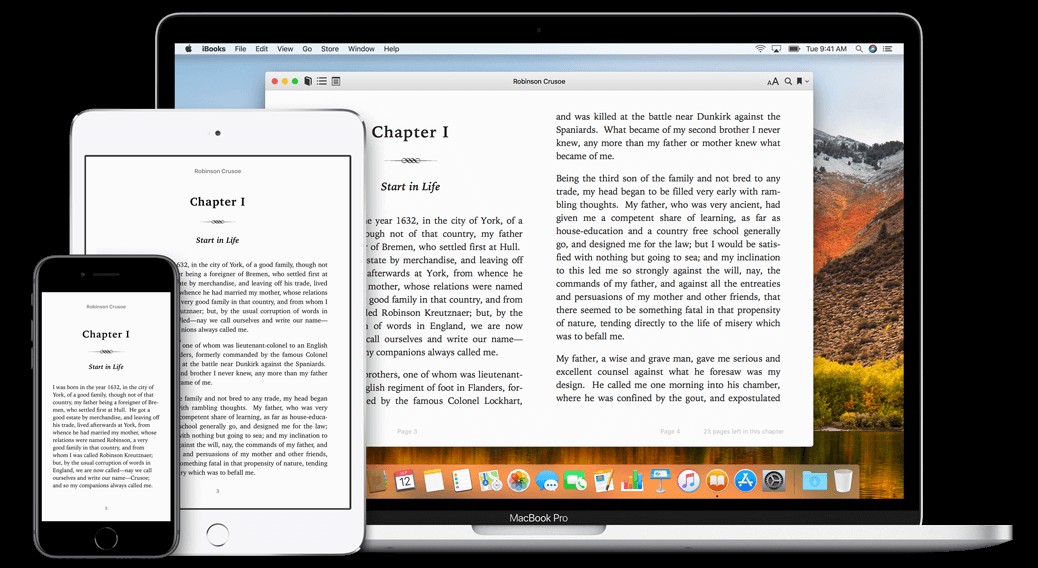 iBooks đồng bộ iCloud
