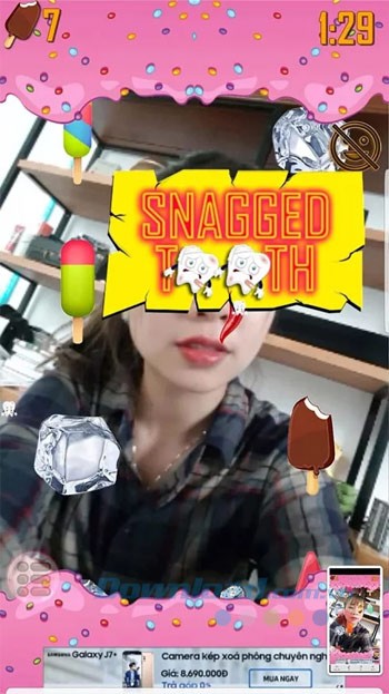 Ăn phải ớt sẽ có biểu cảm mặt khóc