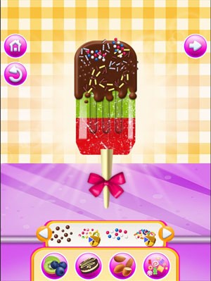 Chọn hương vị kem trong Ice Cream Maker