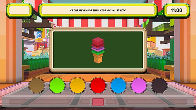Kinh doanh xem bán kem di động trong thị trấn nổi với Ice Cream Vendor Simulator