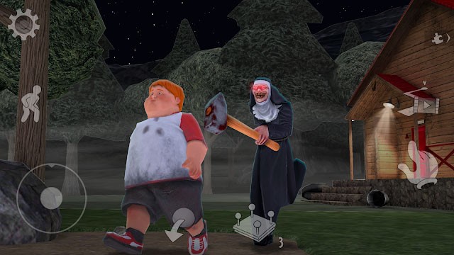 Giúp nhóm bạn chạy trốn khỏi Rod và Evil Nun