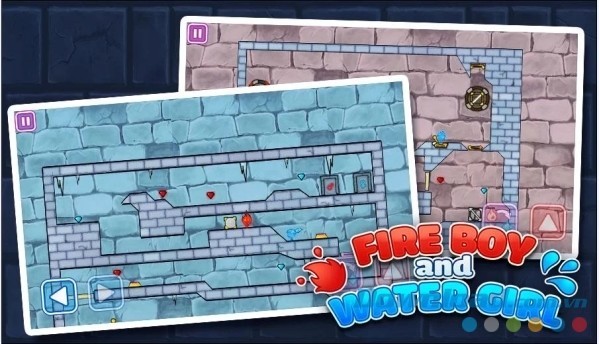 Icegirl and Fireboy cho Android giúp bạn luyện tư duy logic mỗi ngày