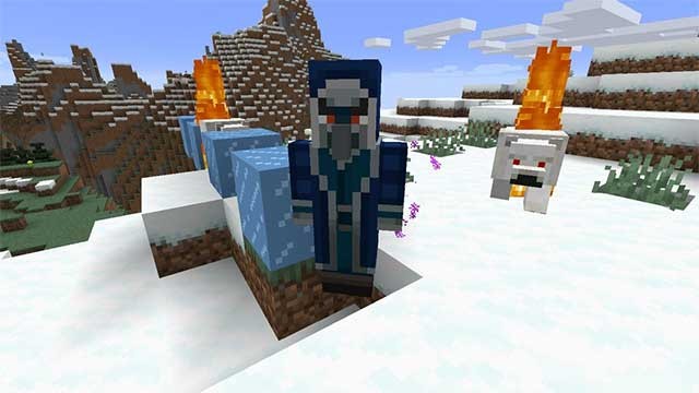 Iceologer Mod sẽ thêm Iceologer từ Minecraft Dungeons vào thế giới Minecraft