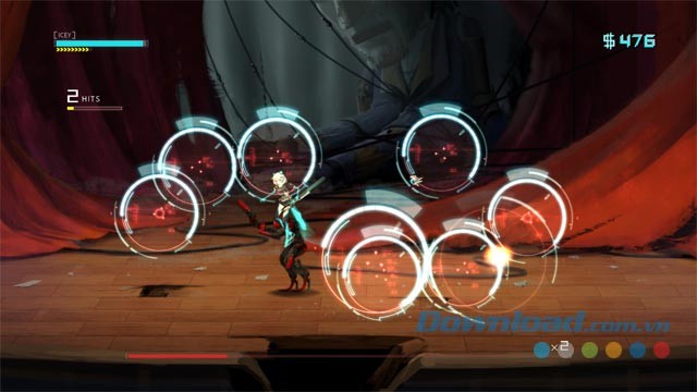 Sử dụng tuyệt chiêu trong game hành động mới ICEY cho máy tính và Mac