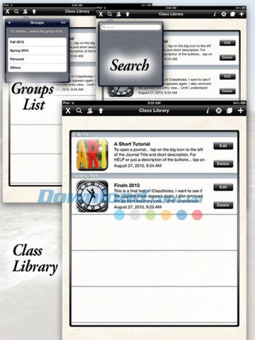 iClassNotes for iPad