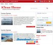 iClean Theme - Mẫu Template Miễn Phí Chủ Đề Kinh Doanh