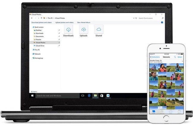 Sử dụng iCloud Photo Library