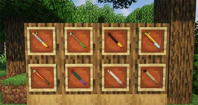 Iconic Wands Mod 1.18.2 sẽ giúp người chơi tạo ra cây đũa phép của riêng mình