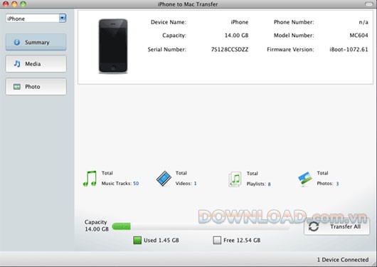 iPhone to Mac Transfer