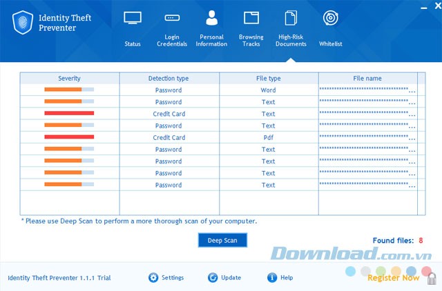 Bảo mật thông tin người dùng