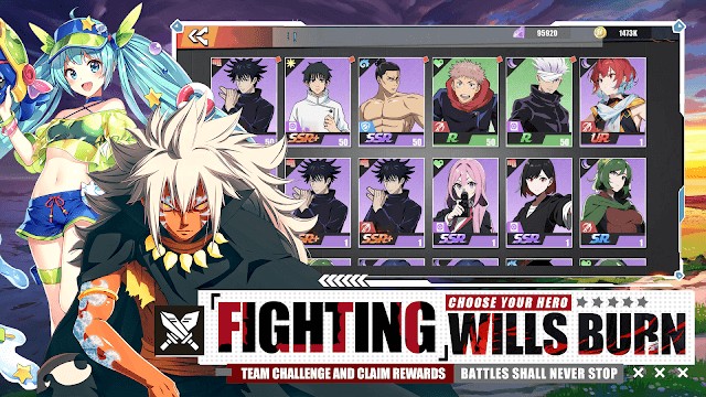 Vô vàn anh hùng đa dạng, tập hợp, huấn luyện và phát triển họ trở nên mạnh mẽ