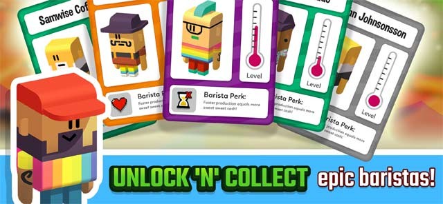 Mở khóa và thu thập Barista chất trong Idle Coffee Corp