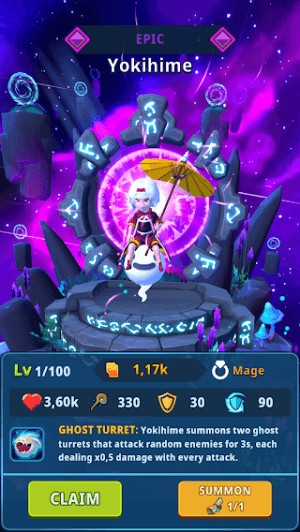 Triệu hồi các anh hùng mạnh mẽ