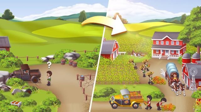 Xây dựng và phát triển nông trai của bạn trong game Idle Farming Tycoon