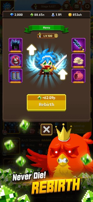 Chiến binh của bạn sở hữu khả năng tái sinh, bất tử