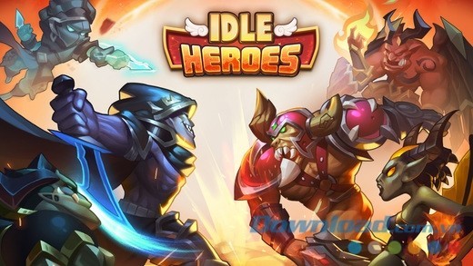 Game chiến thuật nhập vai độc đáo Idle Heroes cho iOS