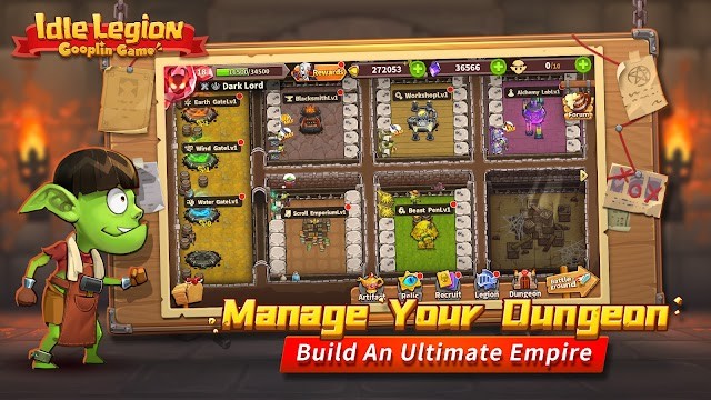 Tái thiết ngục tối, xây dựng đế chế quỷ của bạn trong game Idle Legion