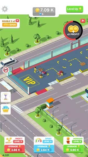 Idle Mechanics 3D Manager có đồ họa tuyệt đẹp