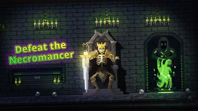 Đánh bại quái vật trong game Idle Miners Settlement