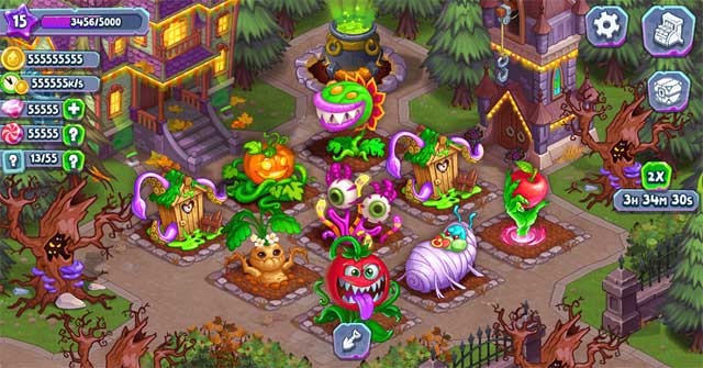 Trong Idle Monster Farm, bạn có nhiệm vụ quản lý một khu vườn tại thế giới ma thuật