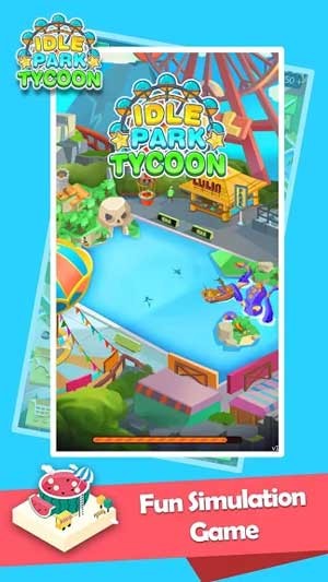 Idle Park Tycoon là game quản lý công viên thú vị