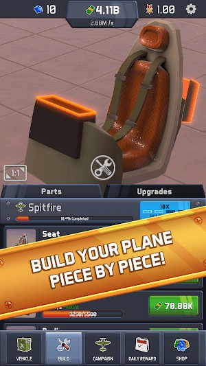 Xây dựng phi cơ từ từng bộ phận