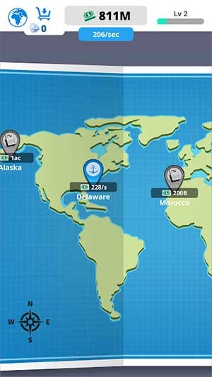 Khám phá bản đồ thế giới