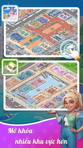 Mở khóa nhiều khu vực