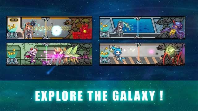 Khám phá thế giới vũ trụ rộng lớn trong game Idle Space Farmer