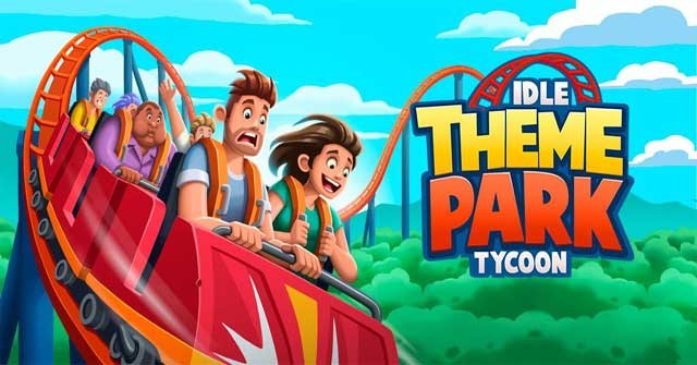 Trở thành ông trùm kinh doanh công viên giải trí giàu có trong Idle Theme Park Tycoon