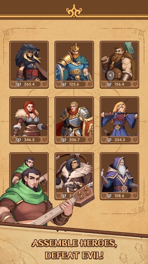 Chiêu mộ các anh hùng để chiến đấu tiêu diệt nhiều kẻ thù