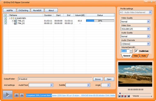 iDVDrip DVD Ripper Converter