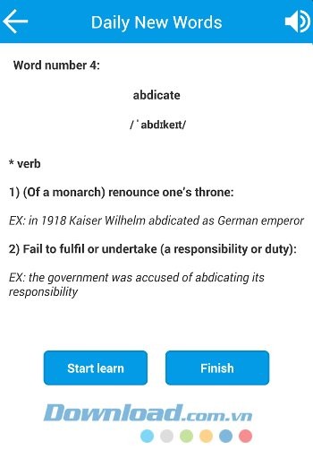 Học từ mới mỗi ngày với IELTS 5000 Essential Words