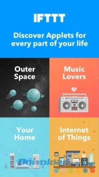 IFTTT cho Android giúp bạn khám phá cuộc sống