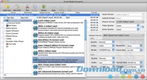 iFunia Media Converter for Mac