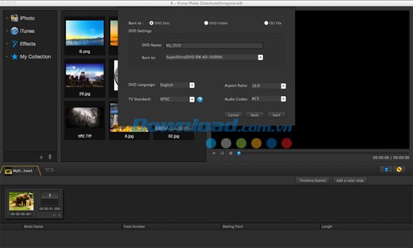 iFunia Photo Slideshow for Mac