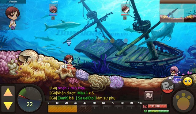 Chiến đấu giữa lòng đại dương