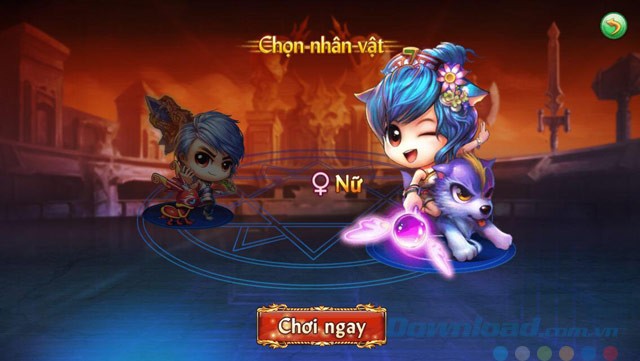 Chọn nhân vật