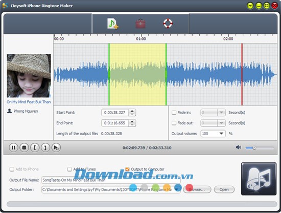 iJoysoft iPhone Ringtone Maker
