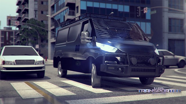 Có rất nhiều loại xe khác nhau trong Illegal Transporter Simulator game