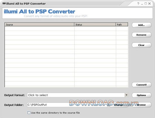 illumi All to PSP Converter