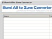 illumi All to Zune Converter - Chuyển đổi video, âm thanh sang Zune