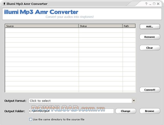 illumi Mp3 Amr Converter