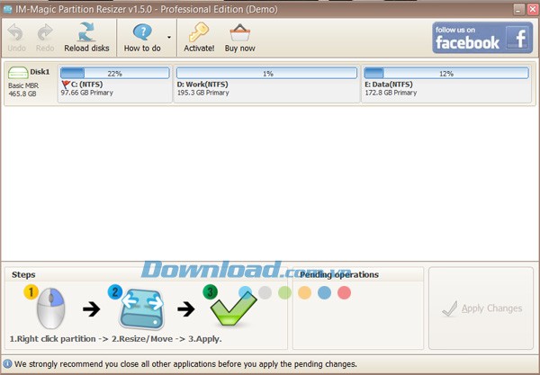 IM-Magic Partition Resizer Pro