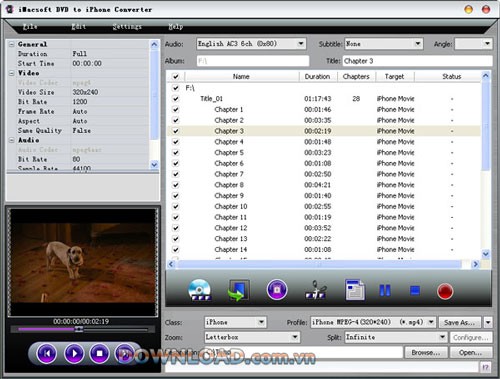 iMacsoft DVD to iPhone Converter
