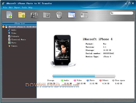 iMacsoft iPhone Photo Transfer