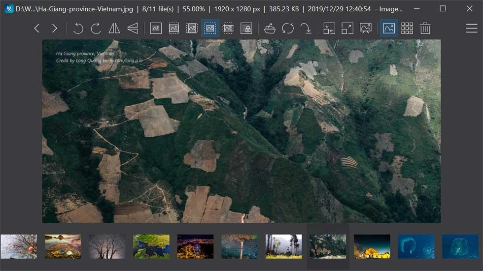 Giao diện ImageGlass