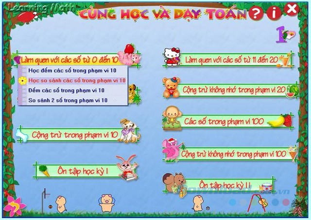 Chủ đề trong iMath