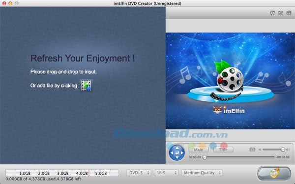 ImElfin DVD Creator cho Mac